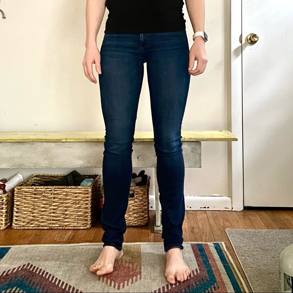 GAP Slim Straight Dark Wash Jeans